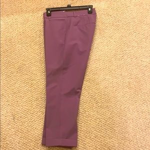 Whitehouse black market Slim crop ankle pants